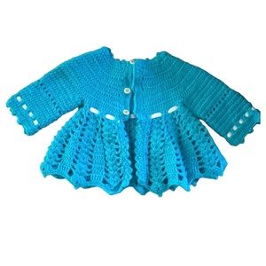 Handmade Crochet Sweater for Baby Girl